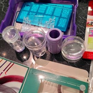 Nails Stamp kit and Designs